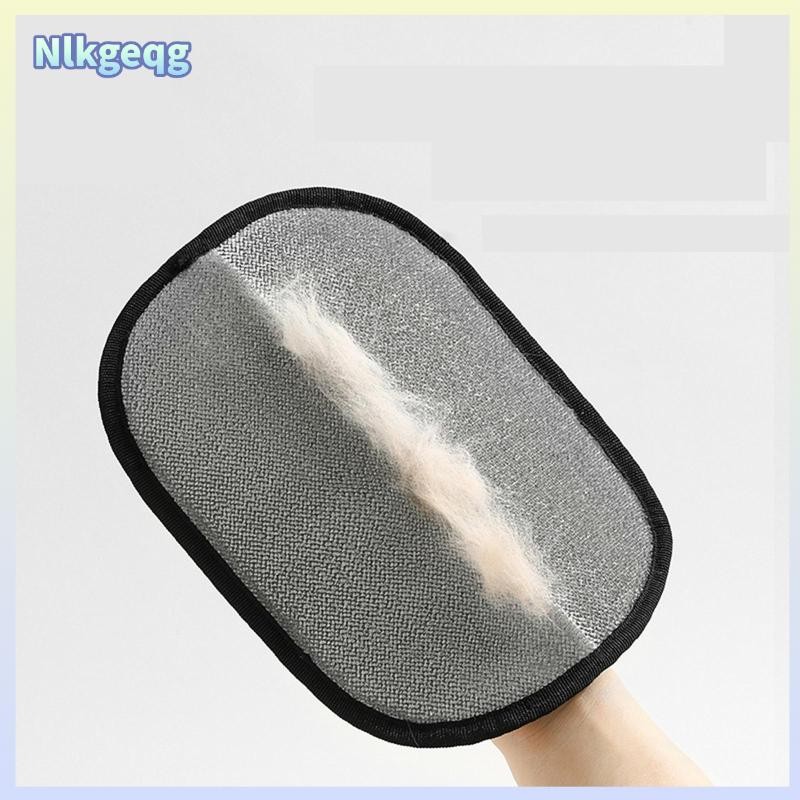[nlkgeqg] ถุงมือกําจัดขนสัตว์เลี้ยงพรมลูกสุนัขไฟฟ้าสถิตแมวสุนัขถุงมือกําจัดขน
