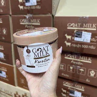 เคราตินนมแพะ goat milk keratin แบบซอง/แบบกระปุก บํารุงผม บำรุง ผม รังแค