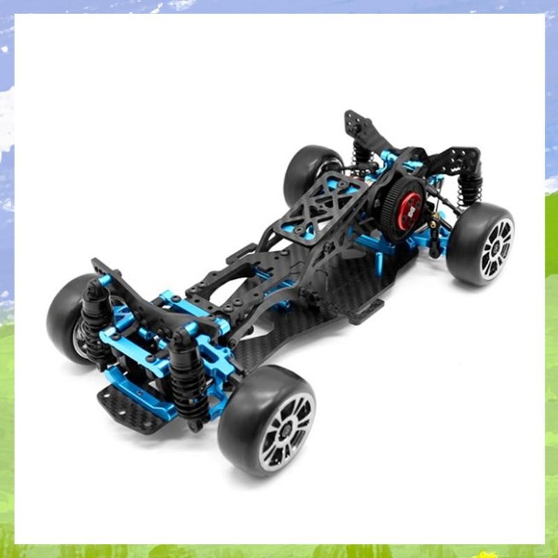 DIY RC รถด้านหลังไดรฟ์ Drift Racing กรอบสําหรับ 1/10 Mini-ขนาด RC รถกรอบ Drift รถชุดรุ่น RC กรอบ Dri