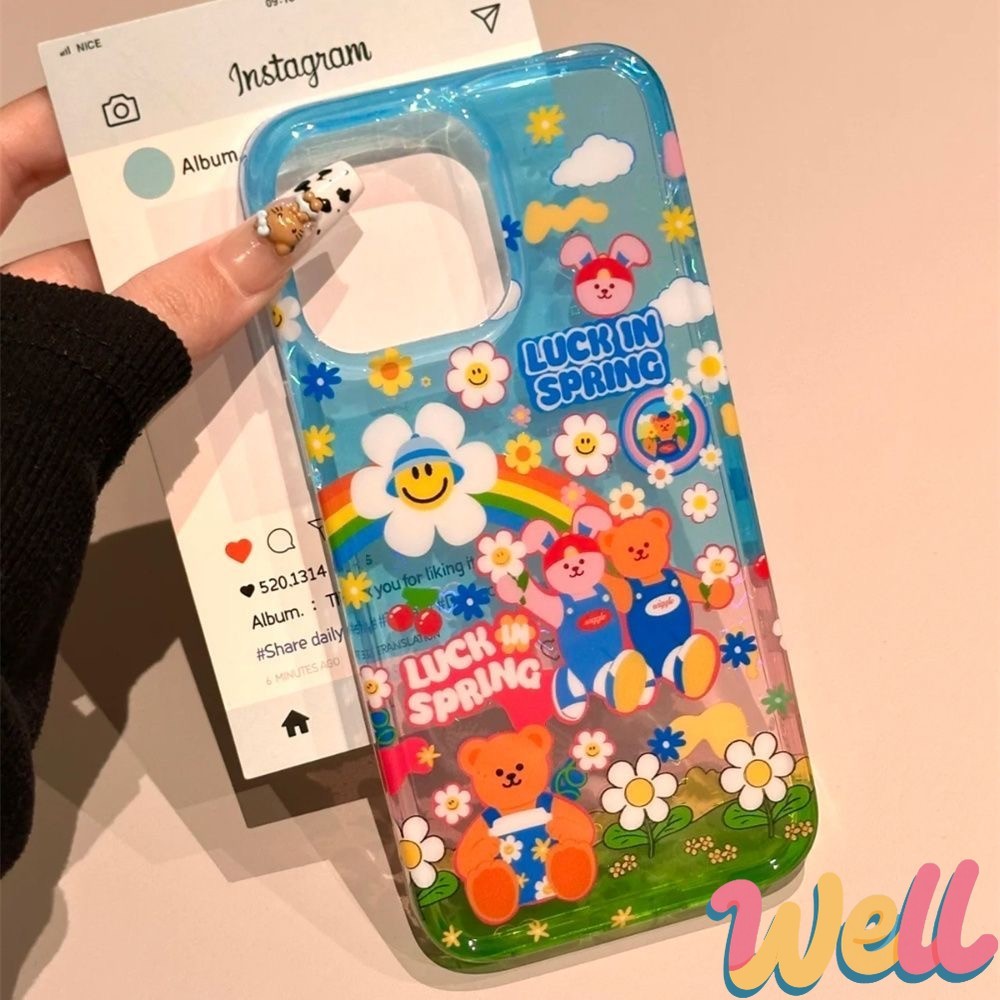 Well เคสโทรศัพท์ แบบนิ่ม สำหรับรุ่น 15 15PRO 14 13 13PRO 13PROMAX 12 Pro Max 11 8plus 7plus XR X XS Max SE 11Pro