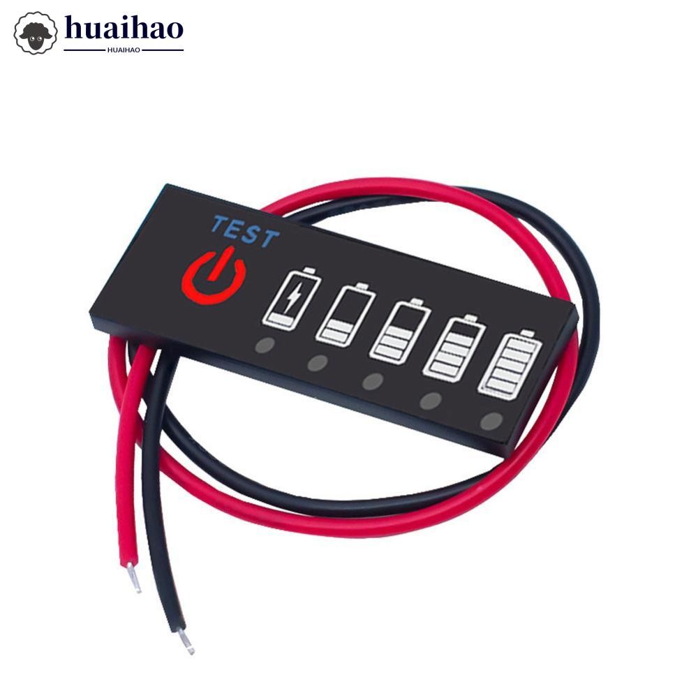 HUAIHAO 3.7V-29.4V 18650 Li-ion Lipo ลิเธียม 12V แบตเตอรี่ตัวบ่งชี้ระดับเครื่องทดสอบความจุเครื่องทดส