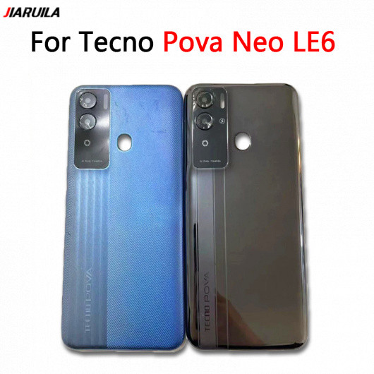 ฝาหลังแบตเตอรี่สําหรับ Tecno Pova Neo LE6 ด้านหลังประตูกรณีเปลี่ยน