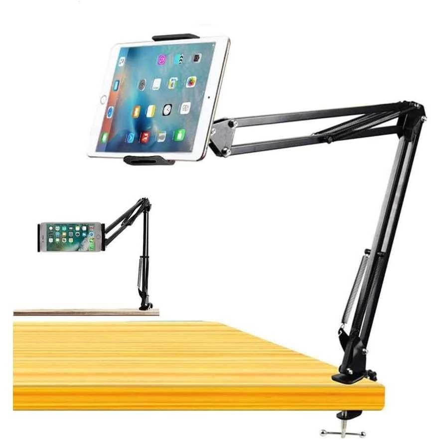 EZShopping OKR Holder HP Tablet Stand Lazypod 360 Rotation Adjustable Desk Clamp - OK506