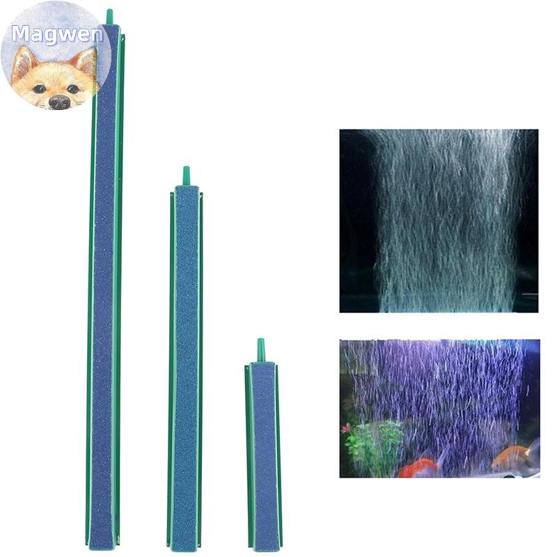 Magwen ปั๊มลมหินทราย Aquarium ปั๊มออกซิเจนถัง Aerator ปั๊มหิน Bubble Bar TH