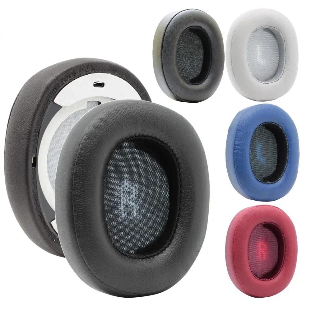 แผ่นรองหูฟังเปลี่ยนสําหรับ JBL E55BT E55 BT ไร้สาย อะไหล่ซ่อม