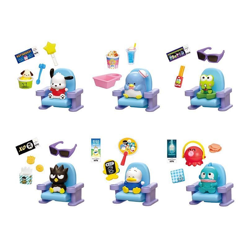 Sanrio Cinema Hapidanbui Theater กล่องฉากจิ๋ว กล่องลึกลับไข่