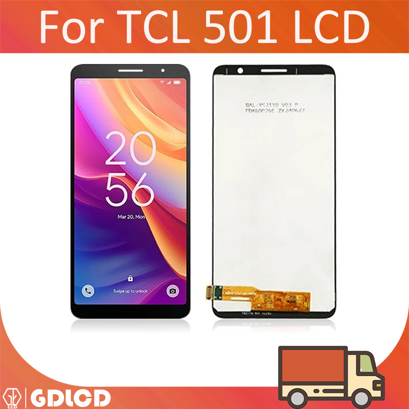 TFT สําหรับ TCL 501 จอแสดงผล LCD ใหม่ Touch Screen Digitizer Assembly โทรศัพท์อะไหล่