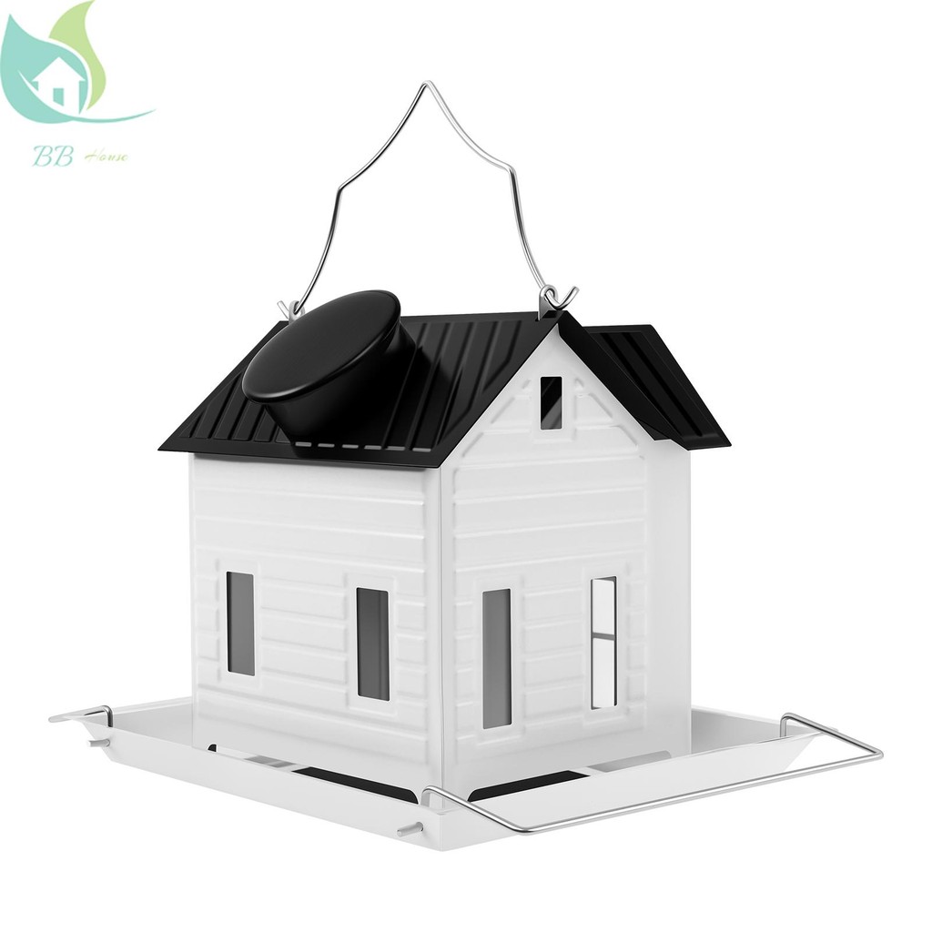 Hummingbird Squirrel Feeder แขวนโลหะ Bird House Feeder นําเสนอคนรักนก Gardener SHOPQJC7069