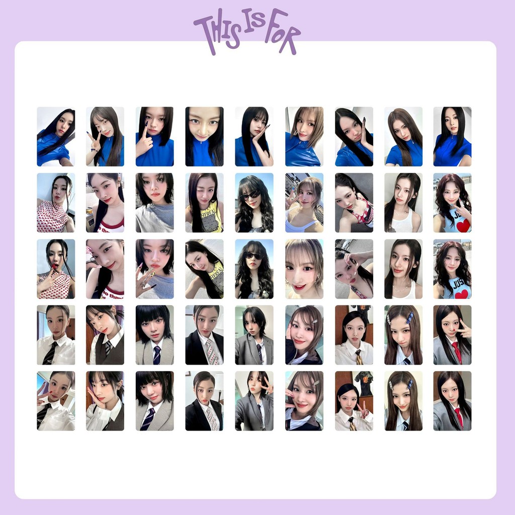 5-9pcs สองครั้ง THIS สําหรับการ์ด Lomo TWICE5 5th BEST ALBUM Strategy Photocard Nayeon Jongyeon Mana