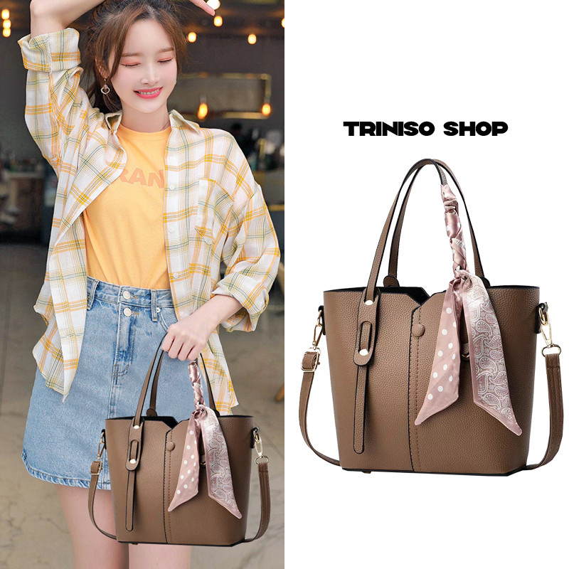 MAHBHELI.ya กระเป๋าสตรี Tote กระเป๋าแฟชั่นนําเข้า ล่าสุด + ล่าสุด Womens Bucket Bags QQ1