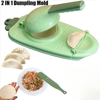 2 In 1 Dumpling Maker Plastic Dumpling Skin Mould Portable DIY Dough Non Stick Manual Maker Kitchen Cooking Gadget