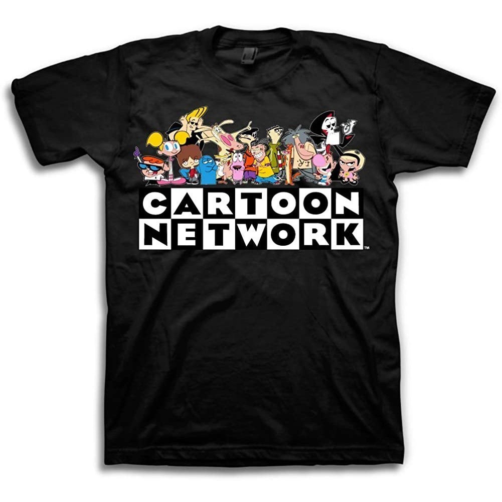 เสื้อ Throughback สําหรับบุรุษการ์ตูนผู้ใหญ่ - Jonny Bravo ห้องปฏิบัติการ Dexter