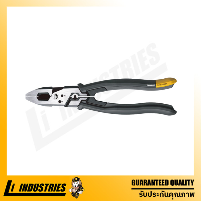 TOUGHBUILT คีมตัดลวดแบนอเนกประสงค์เกรดอุตสาหกรรมขนาด 9 นิ้ว TB-H3-20-M225