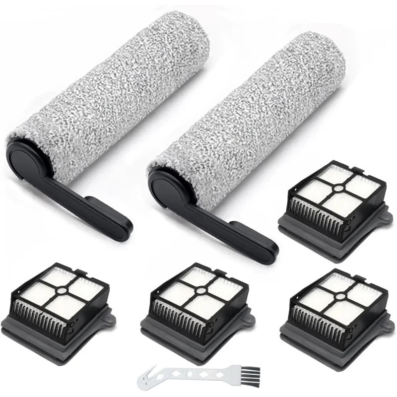 สําหรับ Tineco Floor One S7 Pro/ชั้น One S6 เปลี่ยนแปรงลูกกลิ้งตัวกรองสําหรับเปียก/แห้ง All-In-One ช