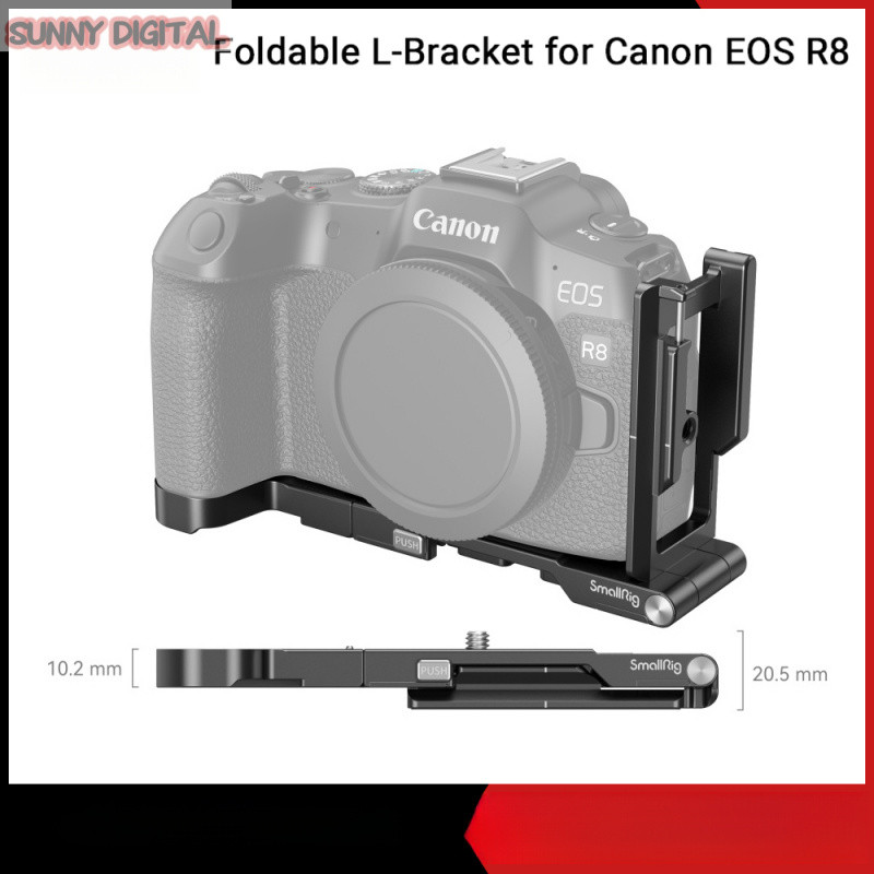 ตัวยึดตัว L พับได้ สําหรับ Canon EOS R8 Canon EOS R8 4211