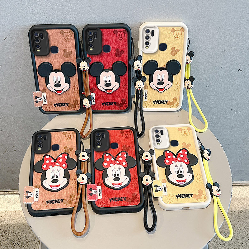 เคส vivo y50 case vivo y30 y30i  เคสโทรศัพท์หนังการ์ตูนสําหรับ vivo y50 case.