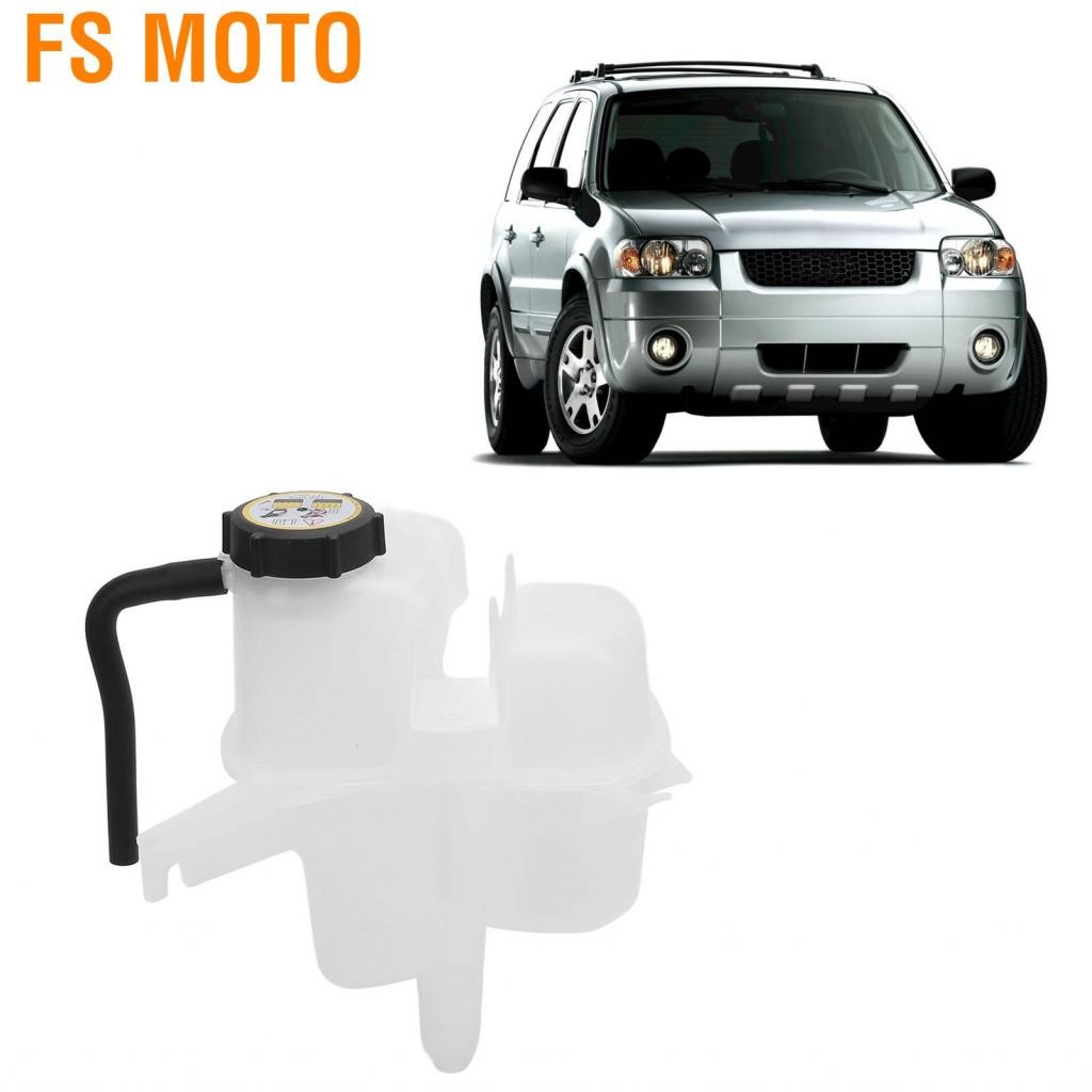 FS MOTO Radiator Coolant Overflow Tank Recovery Bottle 1L8Z8A080BB ติดทนนานการปิดผนึกมาตรฐาน ABS OEM