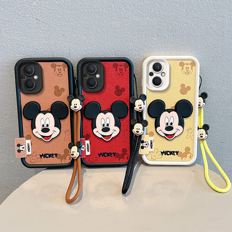 เคส  OPPO Reno 8z 5G กรณี OPPO Reno 7z 5G caes การ์ตูนหนังเคสโทรศัพท์สําหรับ