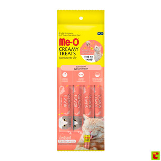 มีโอ ขนมแมว ครีมมี่ทรีตส์ รสแซลม่อน 60 ก.