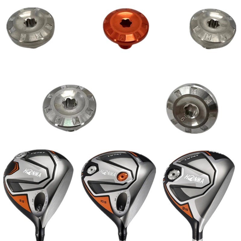 สกรูน้ำหนักHonma Tour World TW747 ขนาด 3g, 5g, 7g, และ 9g เพิ่มประสิทธิภาพการเล่นไดร์เวอร์และฟารีเวย