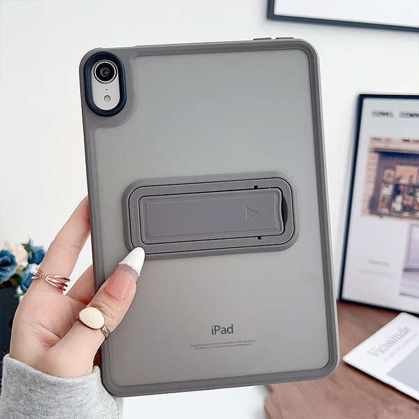 zugu case ipad กรณี iPad เคสป้องกัน iPad รุ่นที่10รุ่นใหม่ปี2024เคสแข็งแบบอะคริลิคขาตั้งแบบพับได้แบบ
