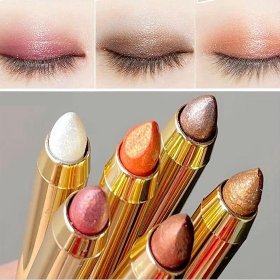 2 in 1 ปากกาอายแชร์โดว์ ไฮไลท์ อายแชร์โดว์ กลิตเตอร์ ( BL030-16 )6สี