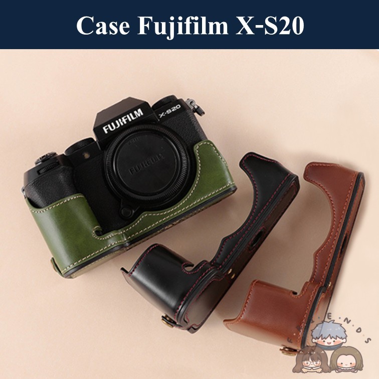 Case สำหรับ Fujifilm X-S20 / เคส Fujifilm X-S20 Case / เคส Fuji XS20 Case / เคส Fujifilm XS20 Half /