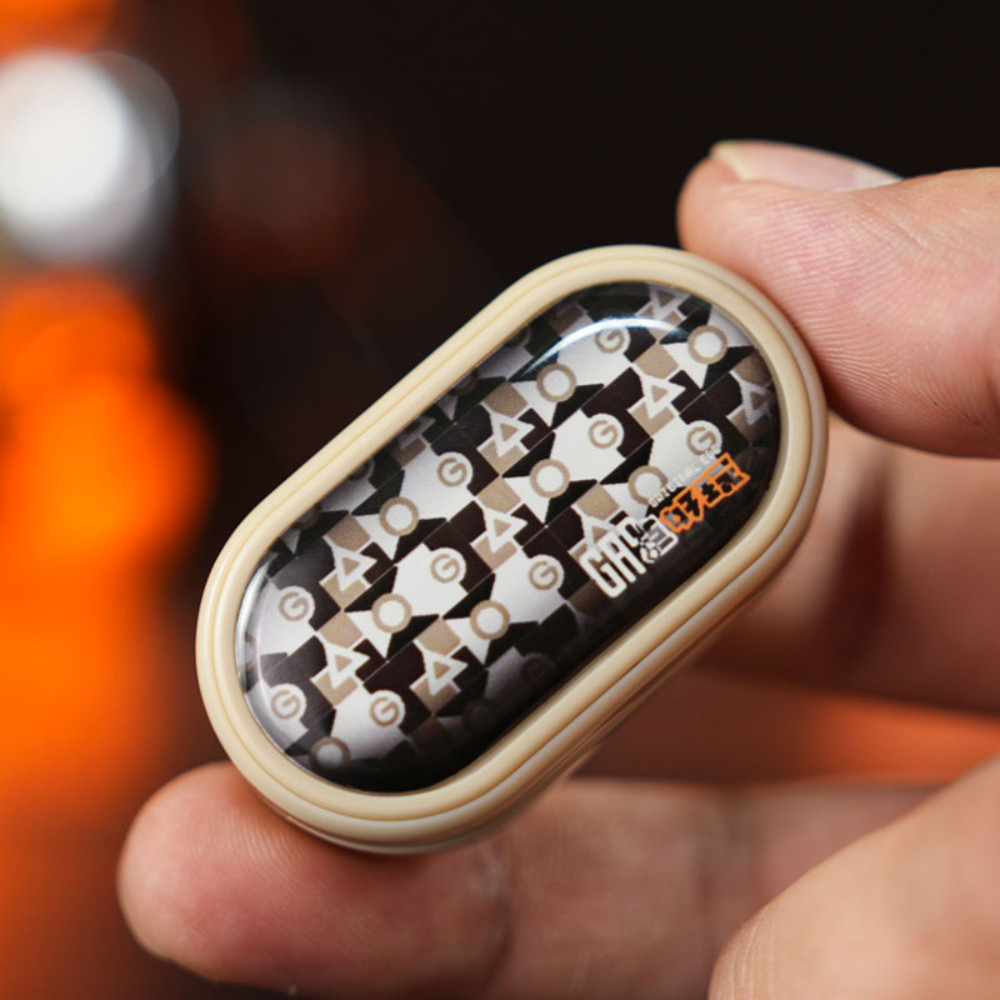 Gao Studio Rich Coin Mix Push Slider หมุนซ้ายและขวา 360° Anti Stress ความแปลกใหม่ของเล่นแบบพกพา Offi