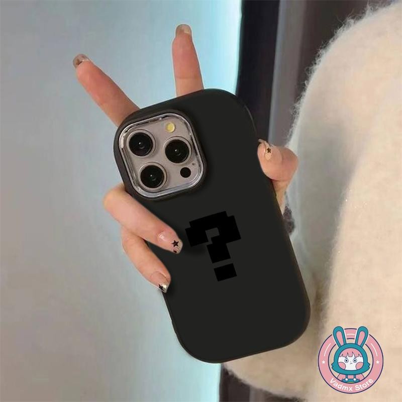 Simple คําถาม Mark เคสโทรศัพท์สําหรับ OPPO A98 A93S A80 A79 A77 A76 A73 A72 A58X A57 A55S A40 A36 A1