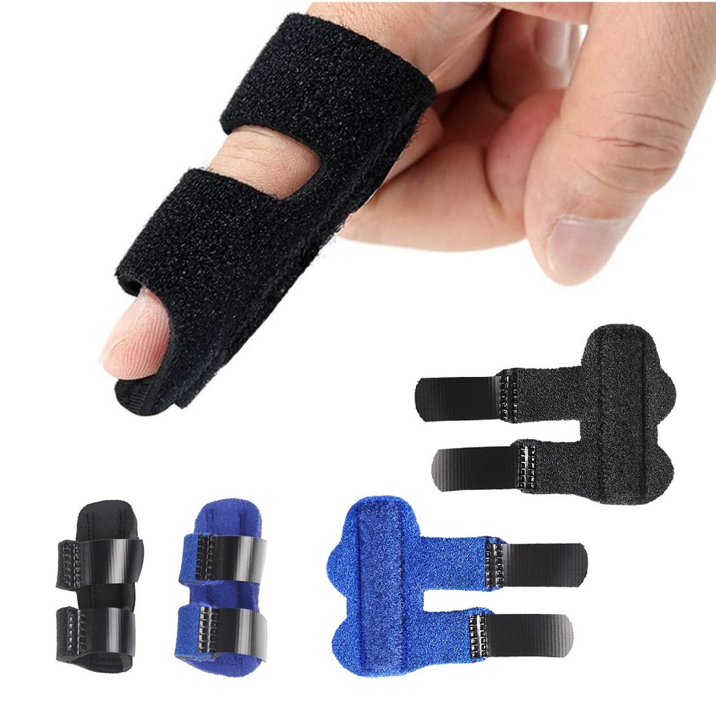 1PC Trigger Finger Splint Mallet Finger Splint - Finger Brace สําหรับโรคข้ออักเสบการบาดเจ็บแพลง - เห