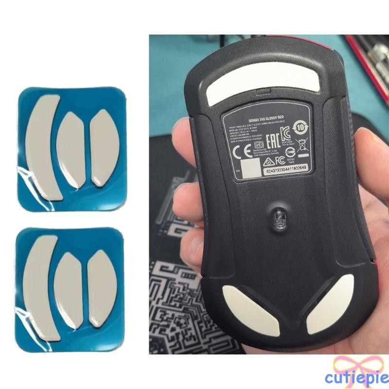 Cutie Mouse Skate Stickers Pad แผ่นเปลี่ยนเมาส์สําหรับเมาส์ SteelSeries Sensei310