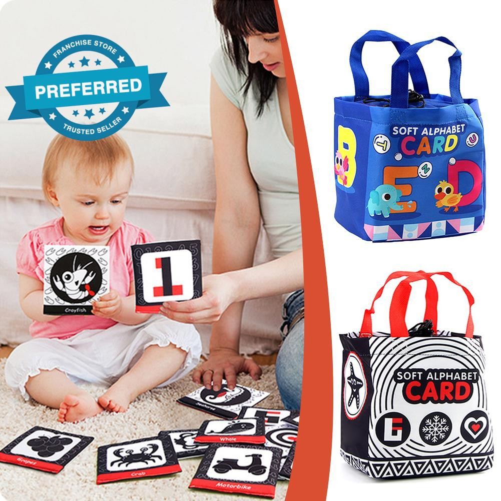 Digital ความรู้ความเข้าใจ Baby Early Education Enlightenment 26 Card Book Baby ตัวอักษรชุด G9k5