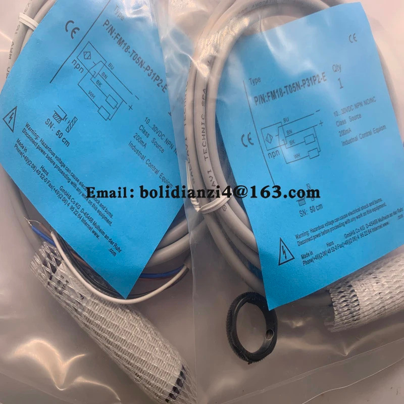 เซ็นเซอร์ใหม่สําหรับสวิตช์โฟโตอิเล็กทริค FM18-T05N-P31P2 FM18-T05P-P31P2 FM18-L15MP-C31P2-E FM18-L15