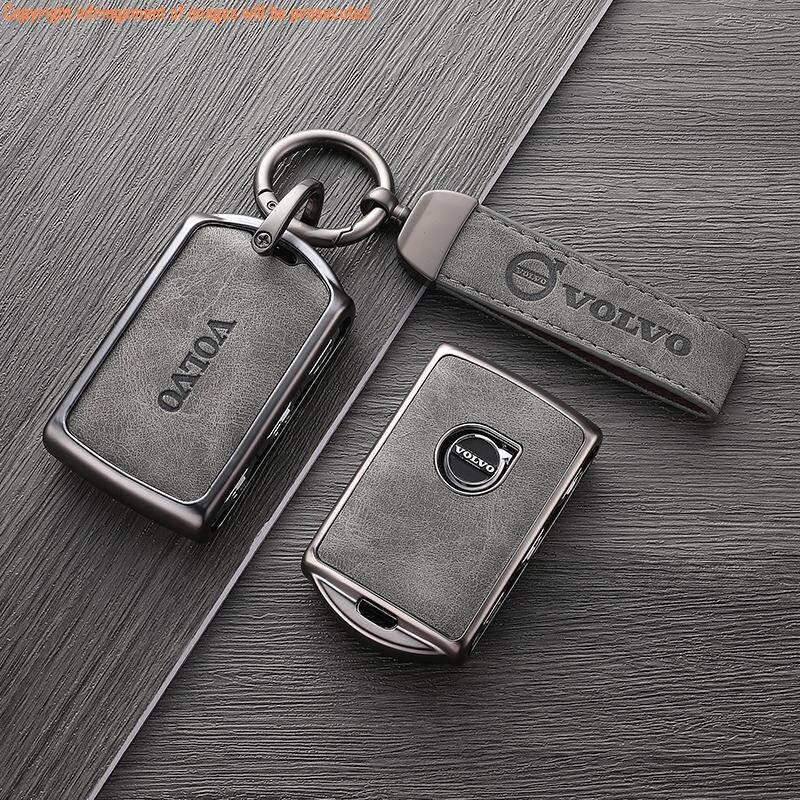 ฝาครอบกุญแจ Volvo Volvo xc60 s90 s60 xc40 xc90 s60 v40 v60 c40 พวงกุญแจ พวงกุญแจ พวงกุญแจ