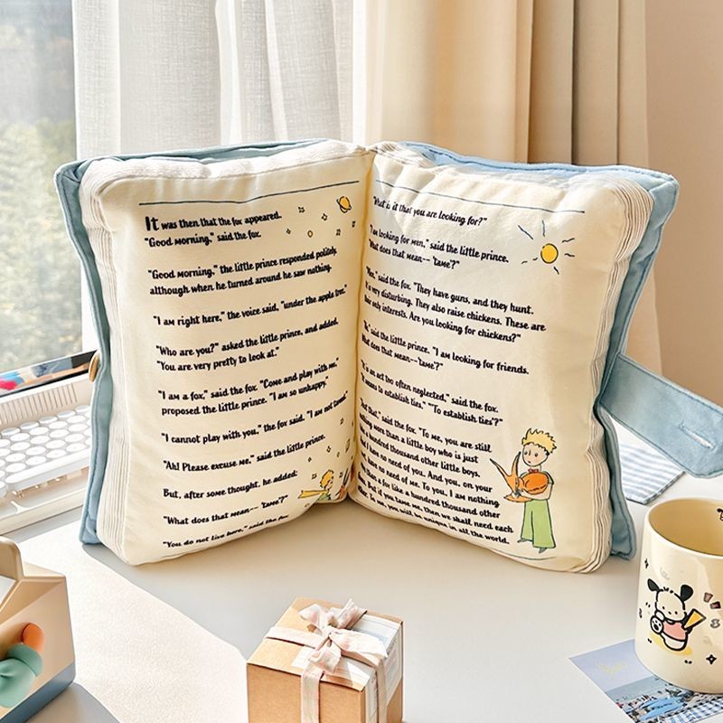 สร้างสรรค์เจ้าชายน้อยหนังสือหมอนน่ารักการ์ตูน สนูปปี้ หมอนรักษาของขวัญวันเกิดแฟนคู่ - รูปที่ 3