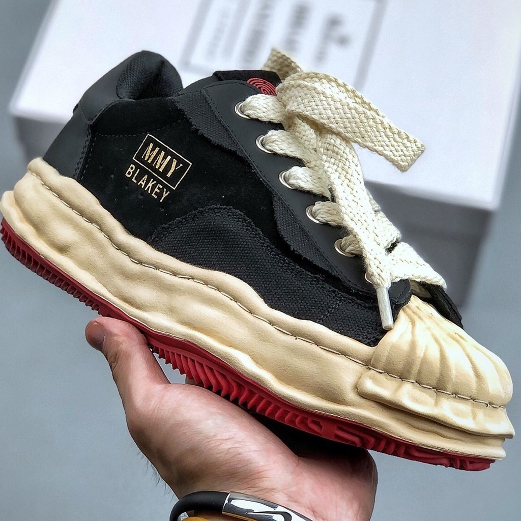 MMY Miyahara Yasuhiro รองเท้าผ้าใบเพิ่มความสูง