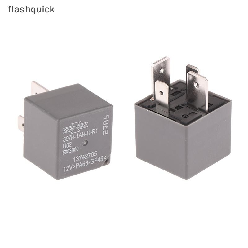 Flashquick 1 ชิ้น 4 ขา 12 โวลต์สําหรับ Matsukawa 2705 รีเลย์รถยนต์ 897H-1AH-D-R1 U02 สําหรับรีเลย์ B