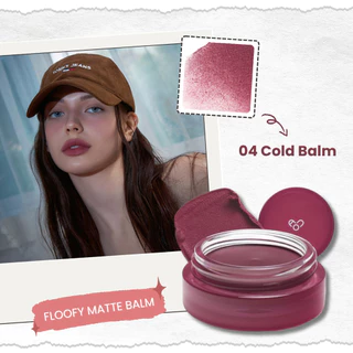 AOU Floofy Matte Balm ลิปแมตต์เนื้อกำมะหยี่ ช่วยเบลอริมฝีปาก