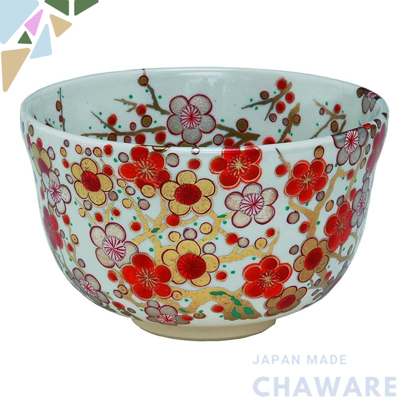 【made in japan】
Miyachi Eikou Matcha Bowl - White, Size: Diameter 12.4cm x Height 7.8cm, Featuring T