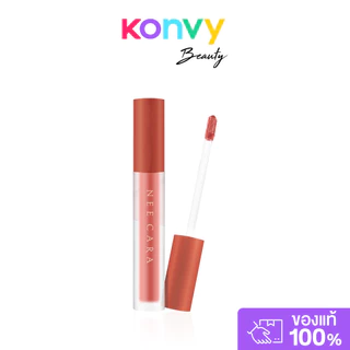 NEE CARA Velvet Matte Lip Glaze 4g #05 นี คาร่า ลิปแมทเนื้อกำมะหยี่.