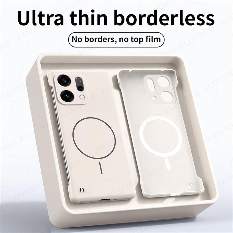 เคสผิวด้าน ชาร์ได้ Magnetic เคส สำหรับ OPPO Find N6 N5 N3 X9 X8 Pro