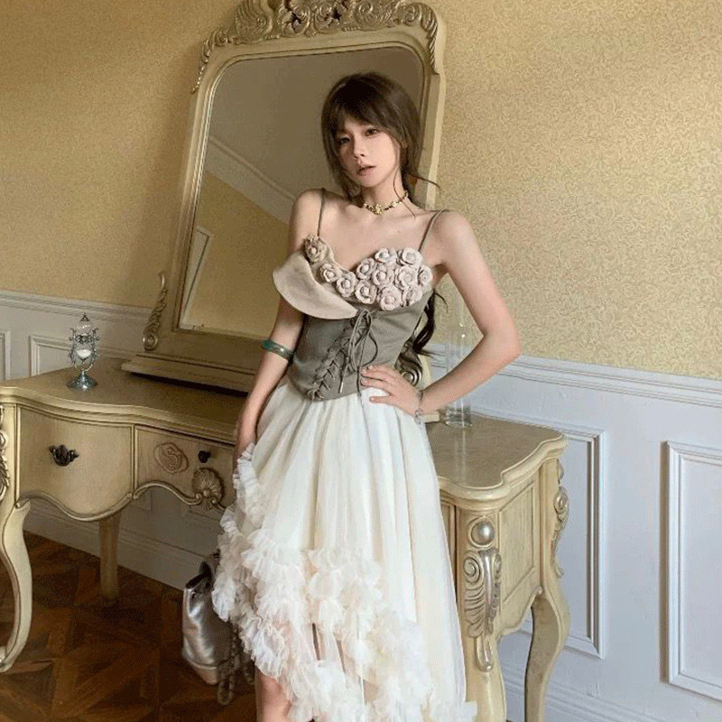 JK Corset Top Sling สำหรับ.style lolita แฟชันที่โดดเด่น