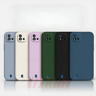 Realme C11 2021 / C20 เคสโทรศัพท์ซิลิโคนสีทึบ YT