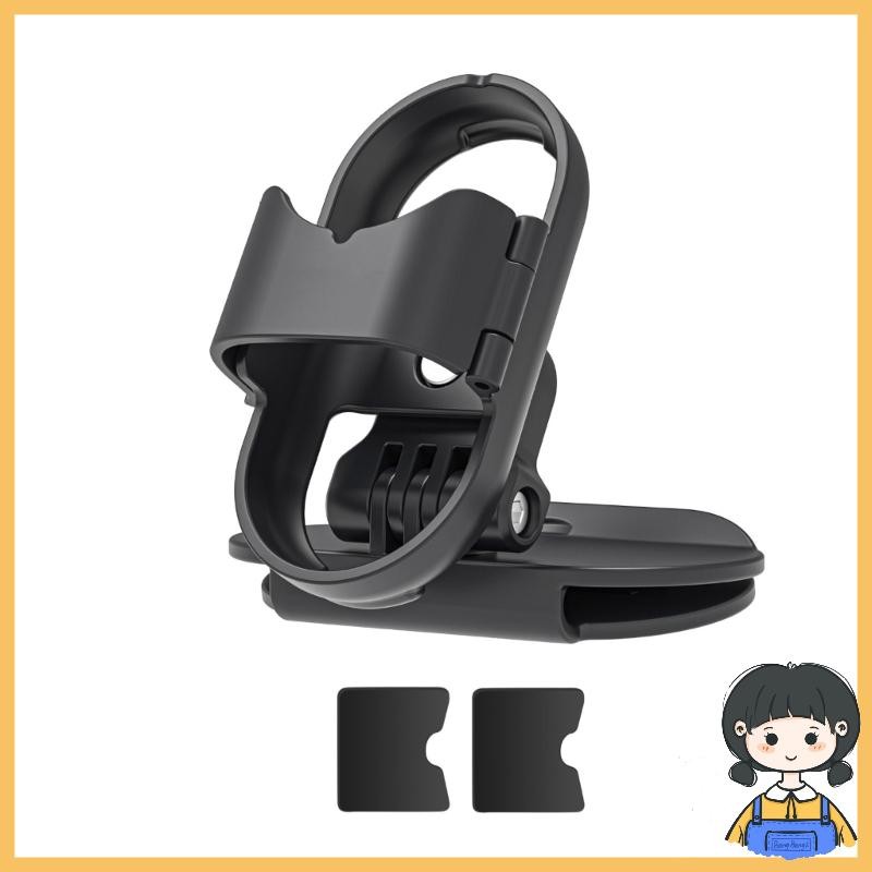 Bang Hat Clip Camera Mount ปรับได้สําหรับ 360 GO 3S GO 3 กล้อง POV พลาสติก