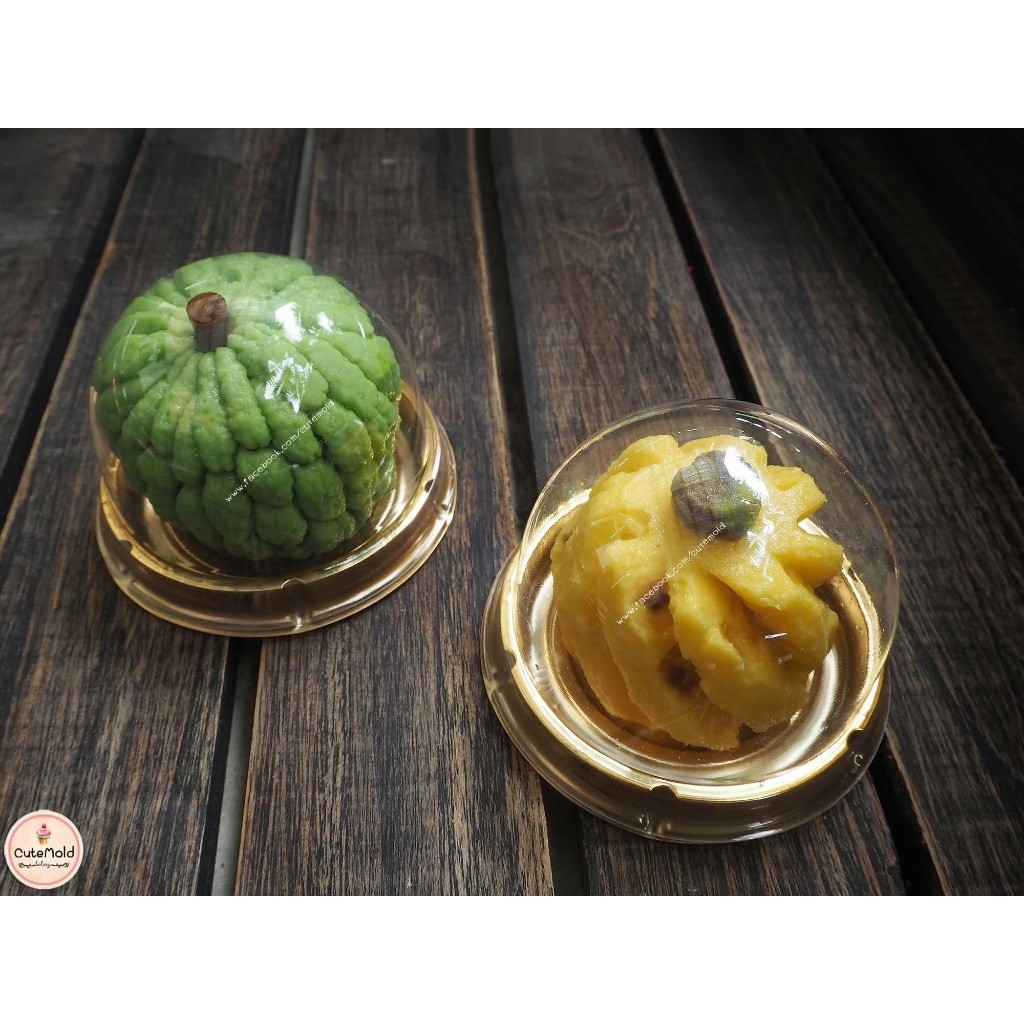 มีสินค้า//คมชัด// แม่พิมพ์ซิลิโคน ฟองดอง น้อยหน่า สับปะรด เต็มลูก (เลือกแบบ)