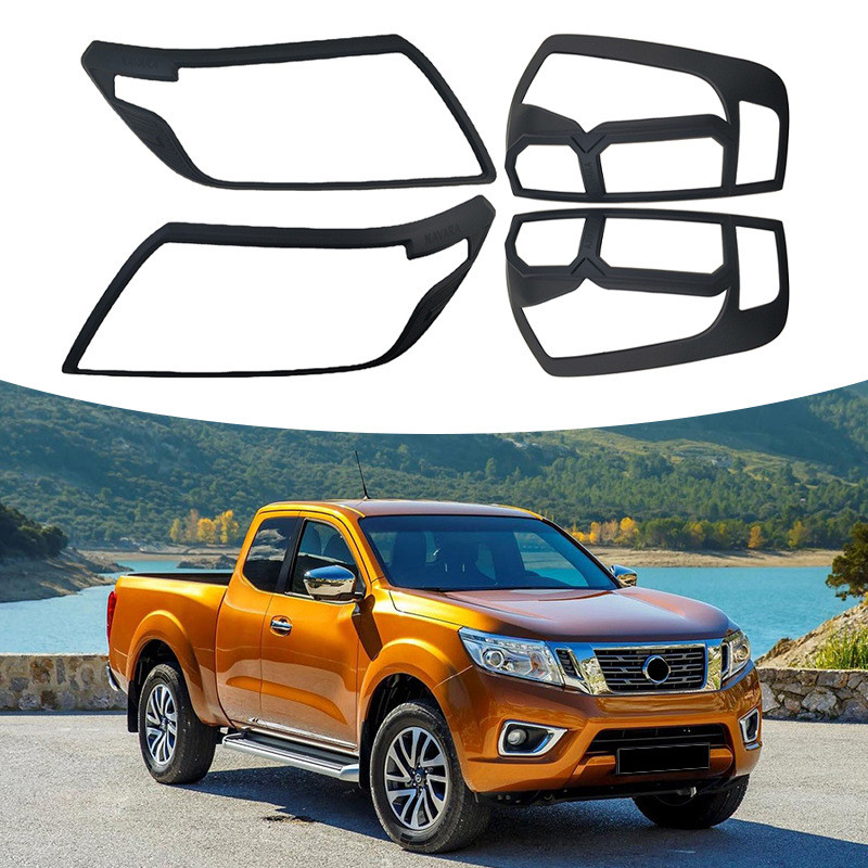 เหมาะสําหรับ Nissan 16-20 NAVARA NAVARA D23 NP300 ไฟท้ายไฟหน้ากรอบด้านหน้าด้านหลังไฟหน้า Shade