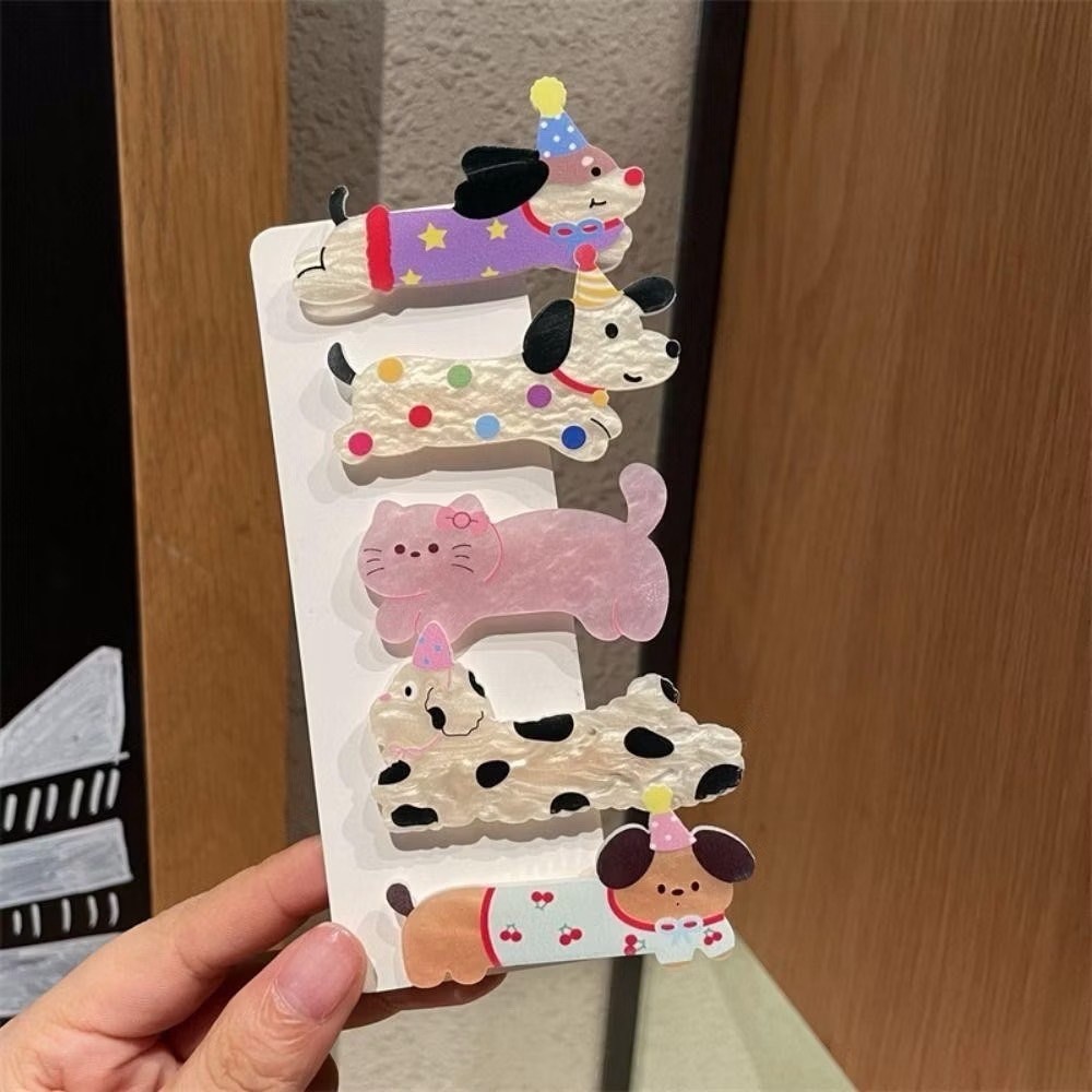 ร้านไทย จากกรุงเทพ  กิ๊บติดผม อะคริลิค รูปการ์ตูน สุนัข แมว กิ๊บ น่ารัก กิ๊บเกาหลี แฟชั่นสำหรับผู้หญิง ทำผม ติดผมเด็ก ราคา ถูกที่สุด ดีลบีเคเค แกลเลอรีภาพที่ 9