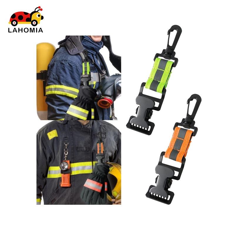 [ลาโฮเมีย] สายรัดถุงมือดับเพลิง, ตัวยึดถุงมือ ที่หนีบถุงมือ สายรัดถุงมือดับเพลิง, คลิปเกียร์เปิดสําหรับถุงมือก่อสร้าง, ถุงมือเชื