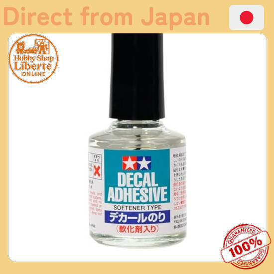 [Direct Japan] TAMIYA Make-up Material Series No.193 Decal Glue (with Softener) 10ml Adhesive for Mo
