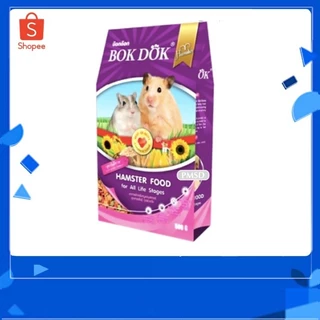 BOK DOK อาหารหนูแฮมเตอร์ หนูแกสบี้ รสธัญพืชรวม ขนาด 500 กรัม